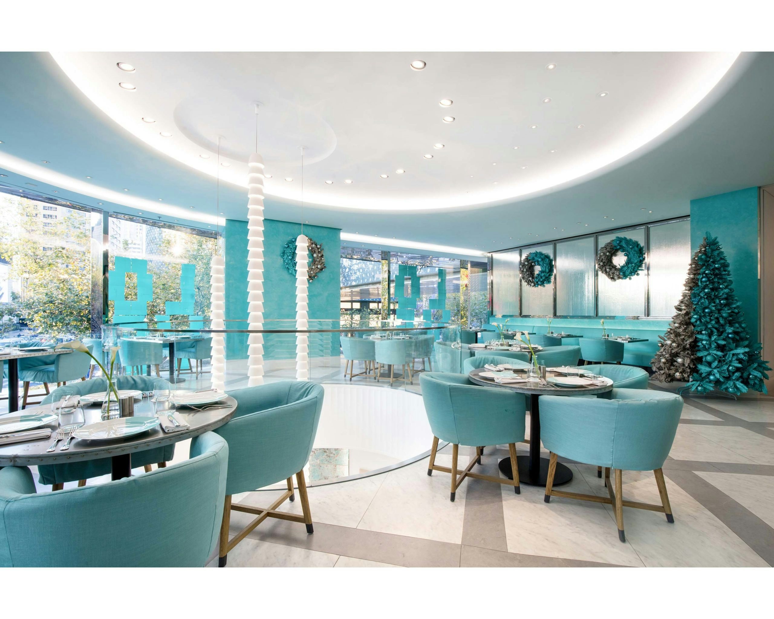 In 2019, Tiffany opened a Blue Box Cafe at its Shanghai flagship store. Photo: Tiffany & Co.