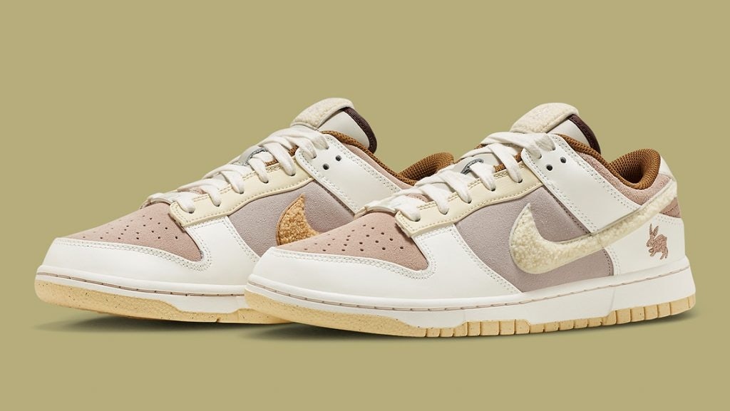 Nike released the “Year of the Rabbit” Dunk Low sneaker to celebrate the 2023 Lunar New Year. Photo: Nike