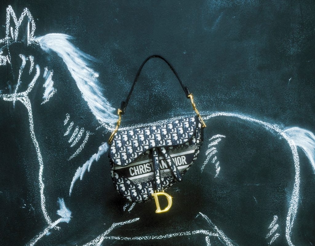 Leung's photoshoot featuring a Dior Saddle bag for MilkX Taiwan November 2019 issue. Photo: Courtesy of Leung