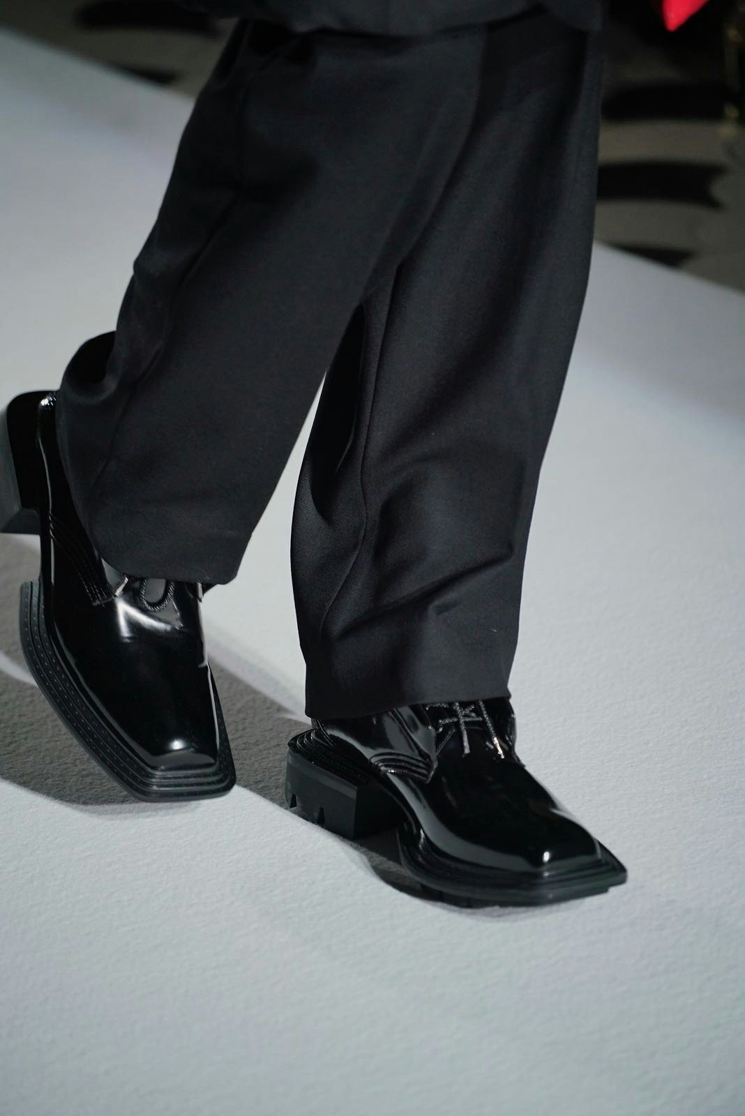 Untitlab brought its bold footwear trademark to Chenpeng's Paris Fashion Week show. Photo: Chenpeng