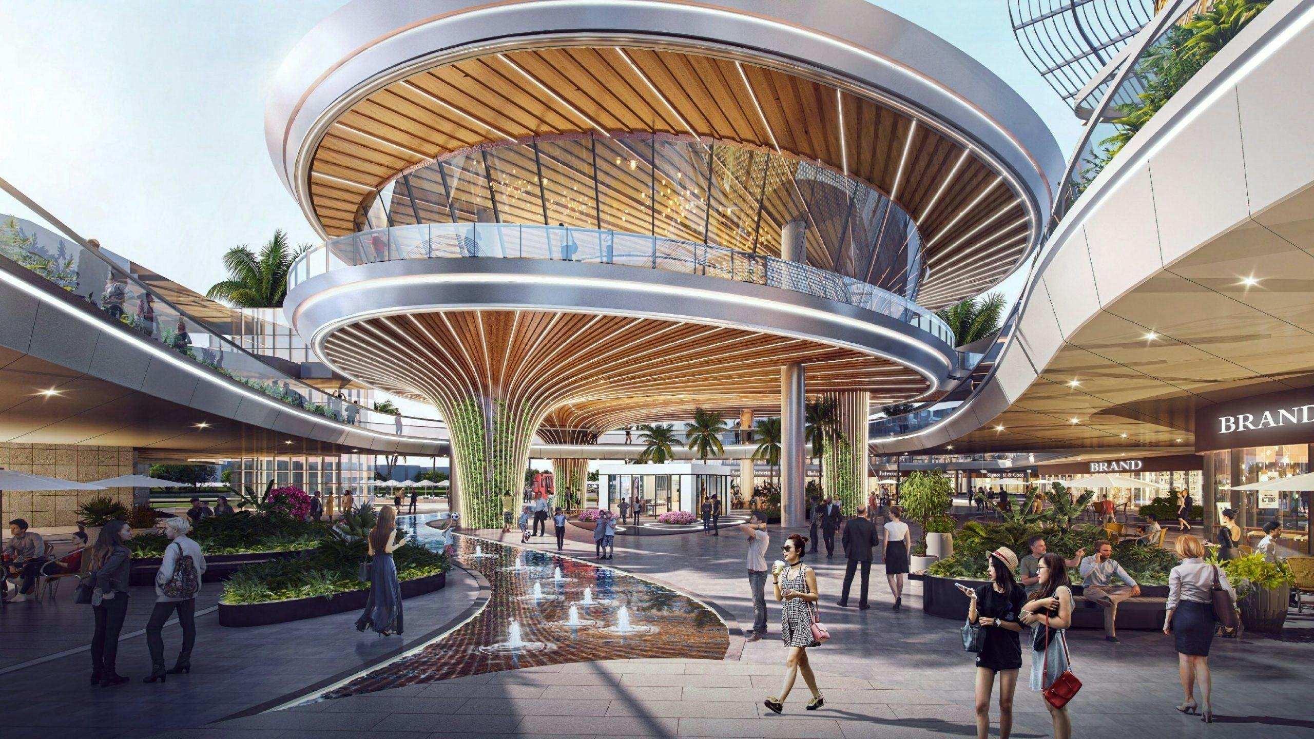DFS Group’s new shopping complex in Yalong Bay, Sanya, is set to attract over 1,000 luxury brands and 16 million visitors per year. Photo: DFS Group