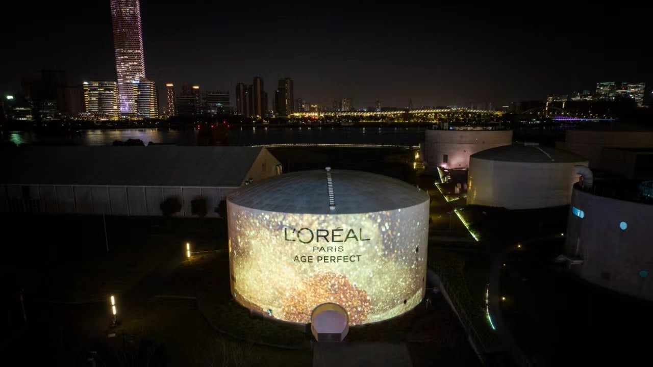 Unveiled at Tank Shanghai, L’Oréal Paris’ exhibition in China created immersive experiences for visitors across six themed spaces. Photo:  L’Oréal Paris