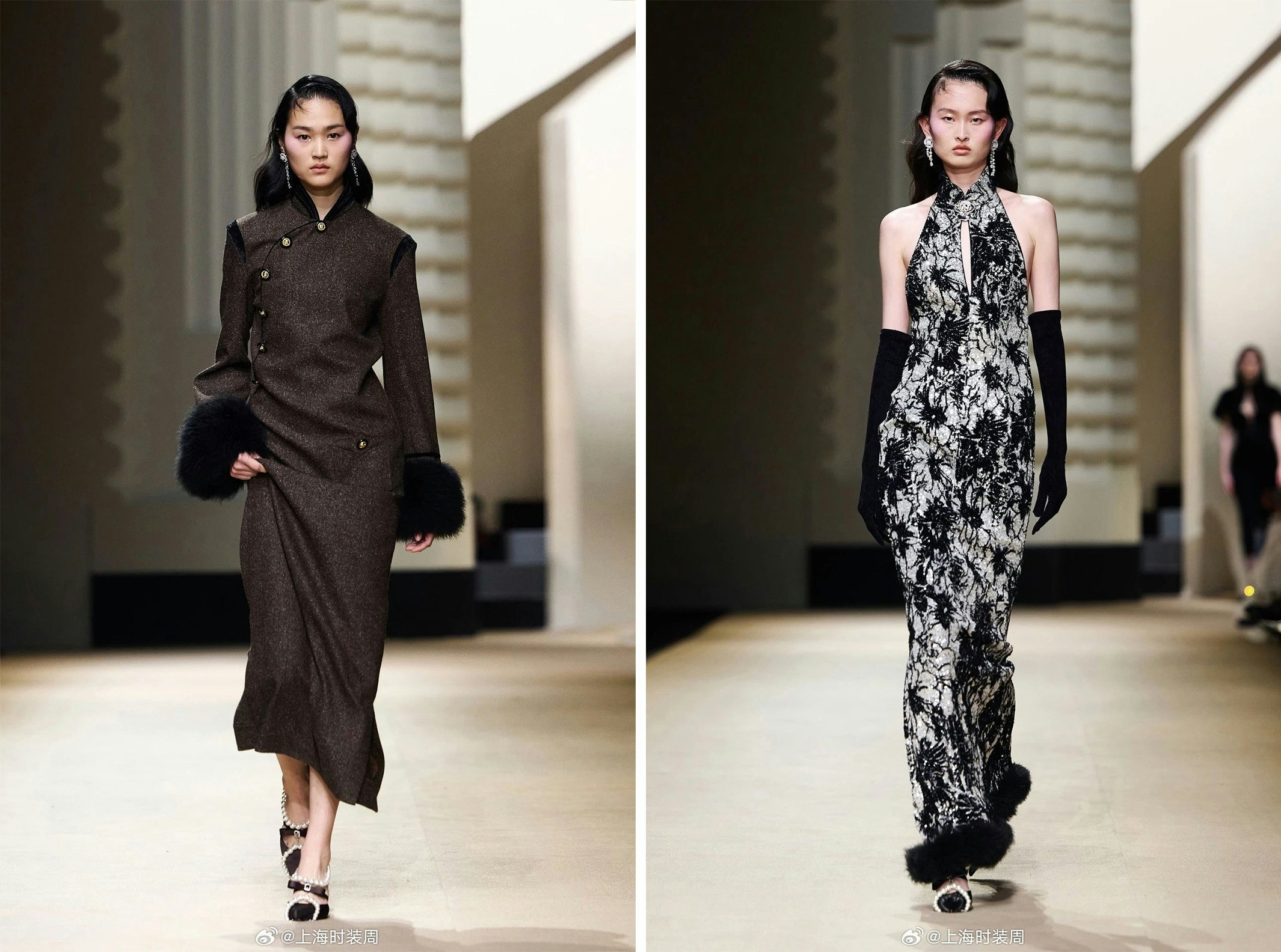 Le Fame’s Fall 2024 collection takes inspiration from retro Shanghai fashion. Photo: Shanghai Fashion Week Weibo