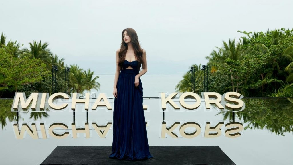 China Brand Ambassador Bai Lu attended the Michael Kors Jet Set experience in Sanya in March. Photo: Michael Kors
