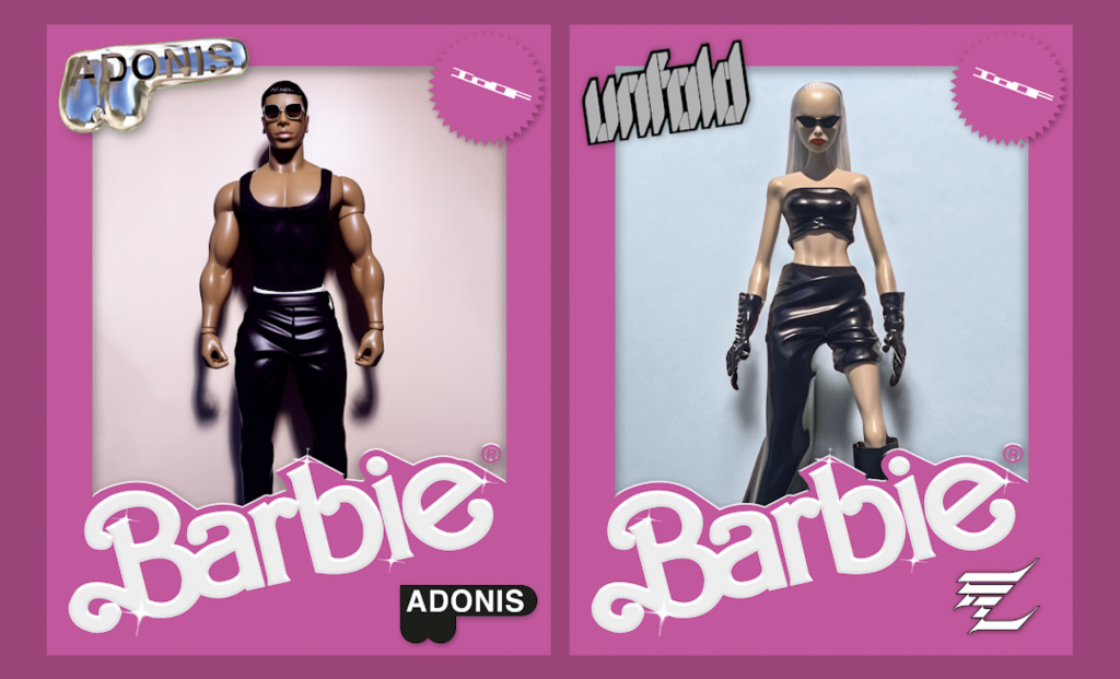 The Institute of Digital Fashion brought Barbie to the metaverse this week. Photo: IoDF