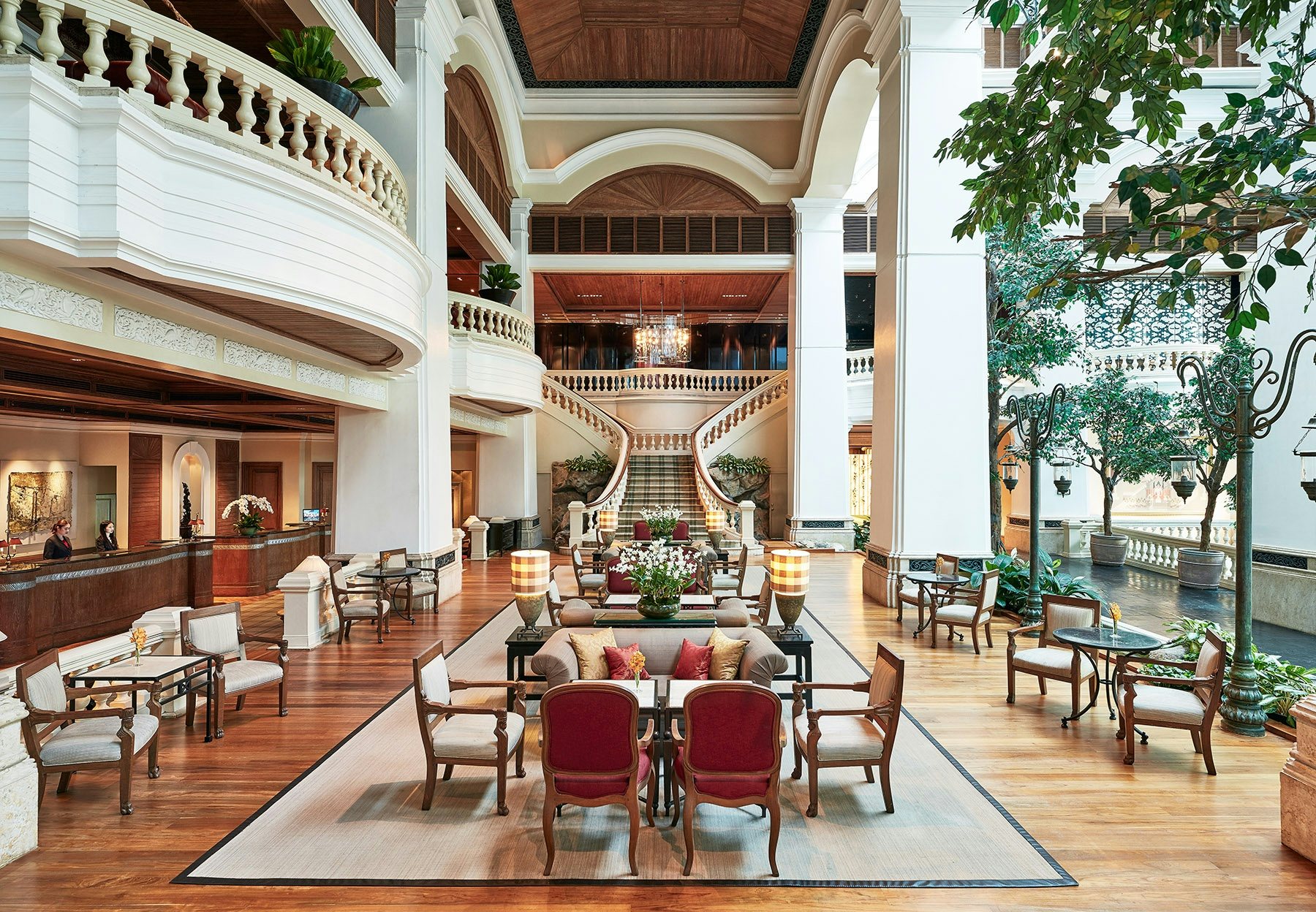 The Grand Hyatt Bangkok lobby. Image: Grand Hyatt Bangkok