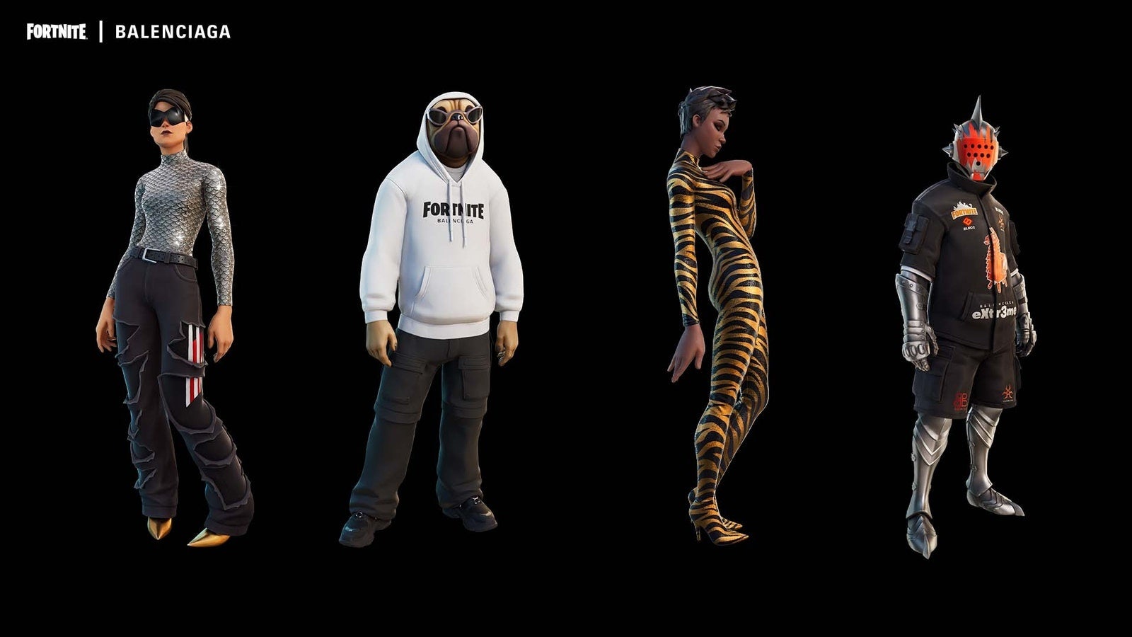 Balenciaga brought high fashion to Fortnite in 2021, but Fortnite is still yet to catch up with rival Roblox. Photo: Fortnite