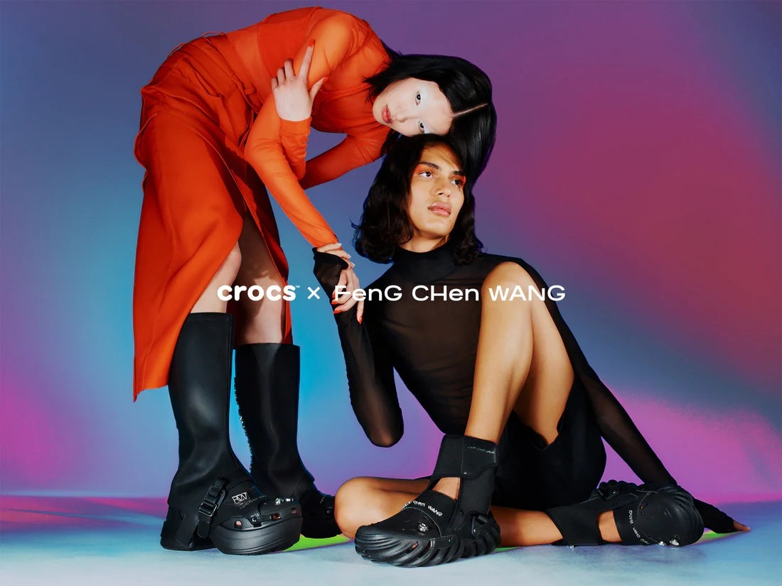 Collaboration has become a key driver of Feng Chen Wang's growth.  Photo: Crocs x Feng Chen Wang