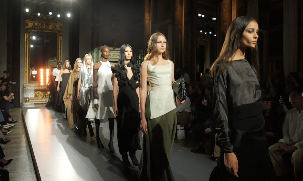 Saudi 100 Brands returned for its second showcase at Milan Fashion Week last month. Photo: Saudi 100 Brands