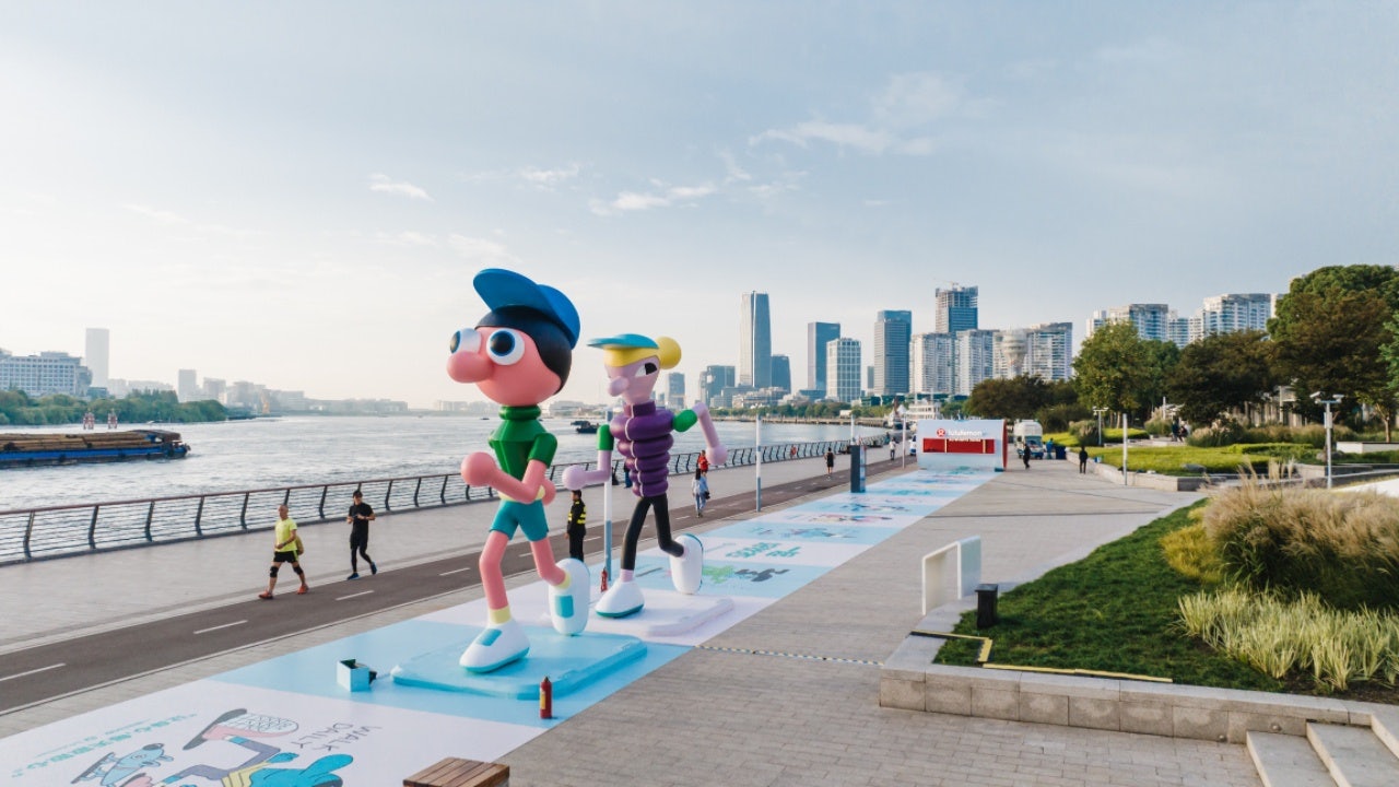 The third iteration of Lululemon's annual initiative encompasses a series of panel discussions, an art walk in Shanghai, and workout classes. Photo: Lululemon