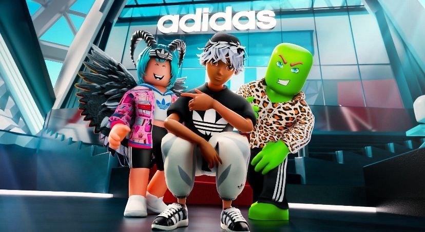 Adidas has launched a stand-alone shopping hub in Roblox. Photo: Roblox
