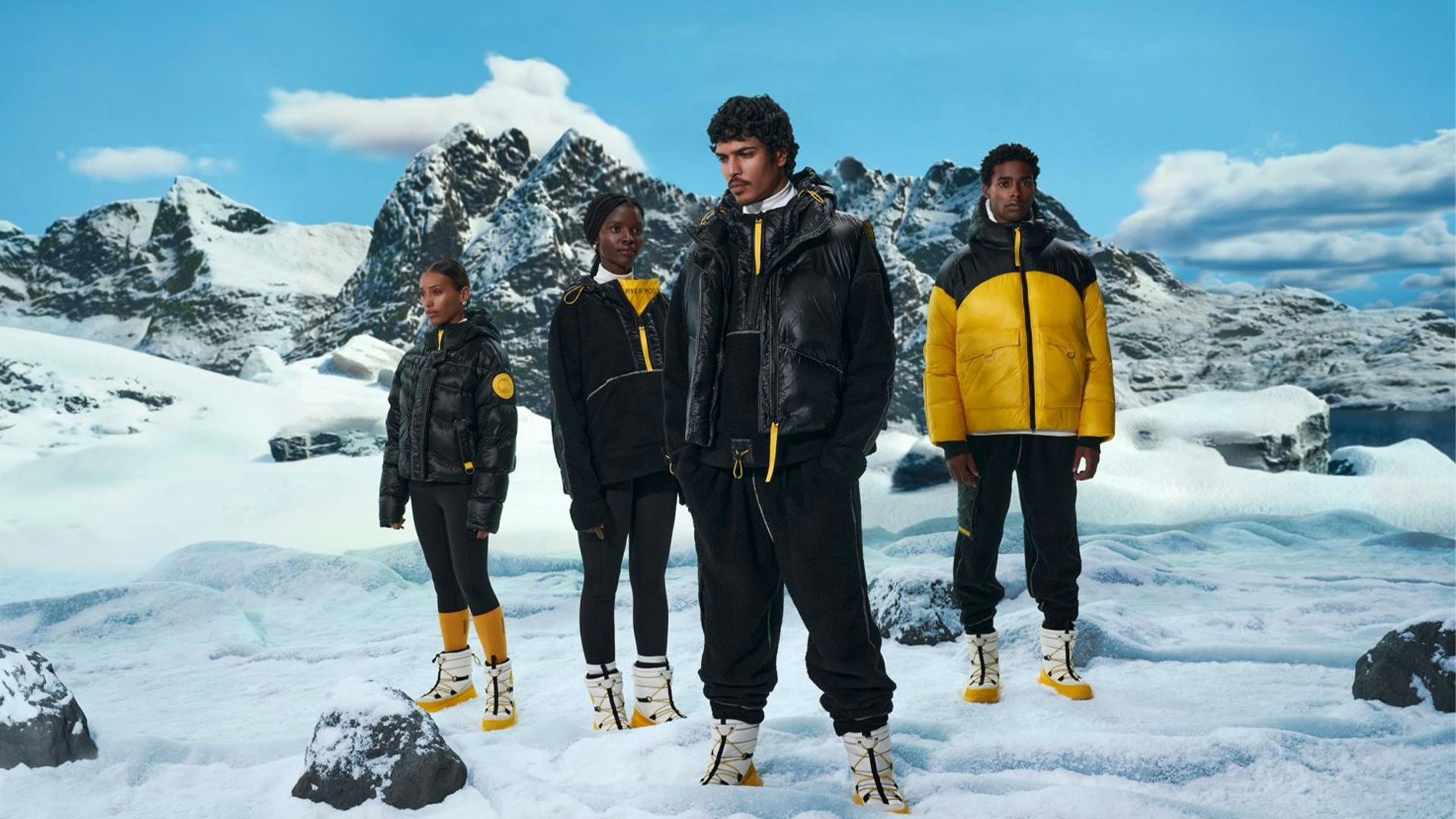 Canada Goose taps Pyer Moss for latest luxury fashion outerwear offering. Photo: Canada Goose