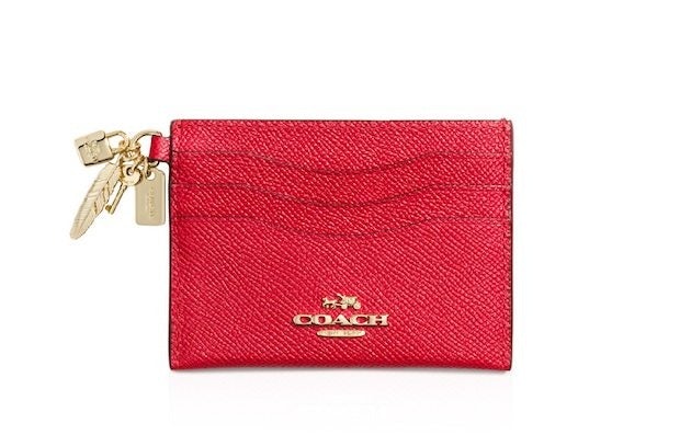 Coach's Chinese New Year Charm Card Holder available at Bloomingdale's. (Courtesy Photo)