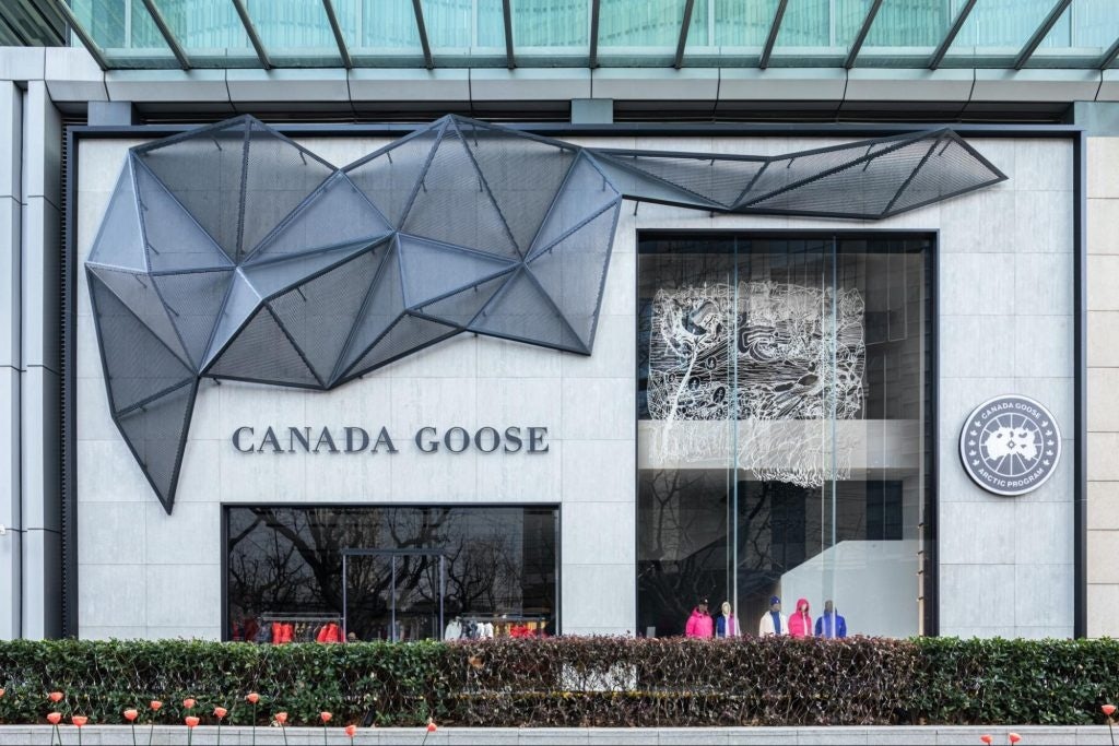 Through the art program "In-Residence," Canada Goose has brought art by Canadian and Inuit artists to 26 global stores thus far. Photo: Courtesy of Canada Goose