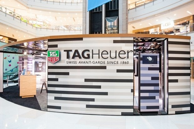TAG Heuer's traveling exhibition "La Maison" begins its China leg, and features a "treasure hunt" involving QR codes. (TAG Heuer)
