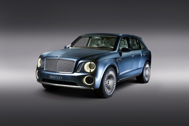 Bentley's EXP 9 F all-wheel drive luxury Sport Utility Vehicle concept debuted  in China