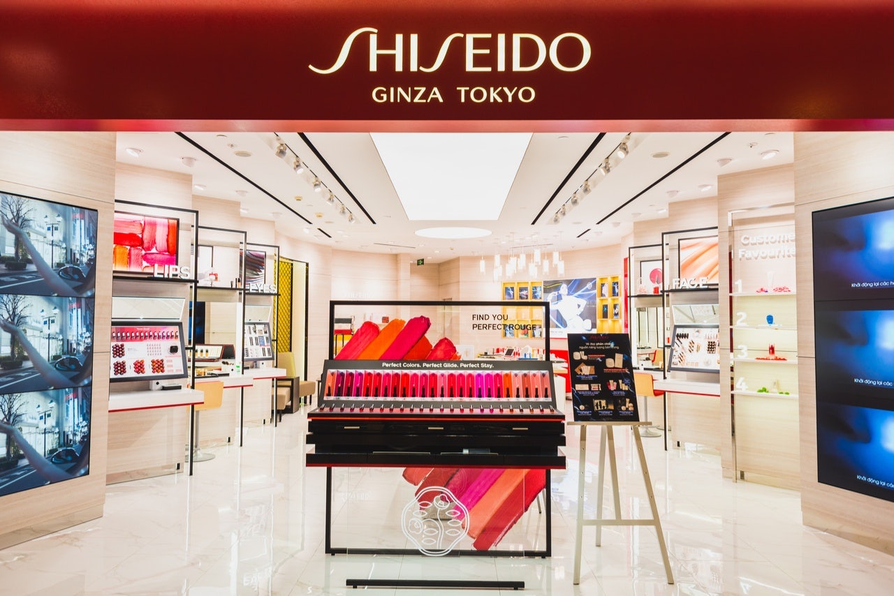 Japanese luxury beauty brand Shiseido was the most popular among Chinese female shoppers. Photo: Shutterstock