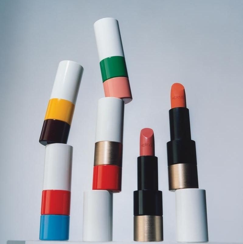 Hermès Beauty is kicking off with the lipstick collection while a new make-up product will be launched every six months in the near future. Courtesy of Hermès.