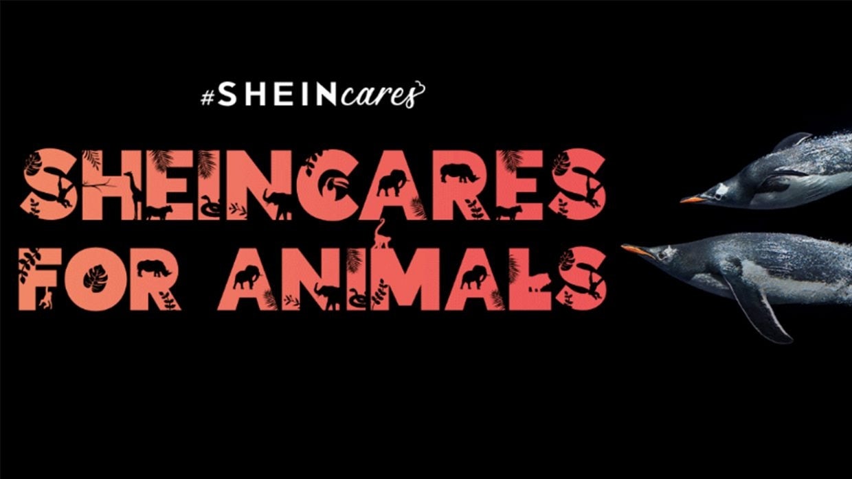 Shein recently launched an animal welfare campaign, yet faces fierce criticism around ethical and environmental issues. Photo: Shein's website