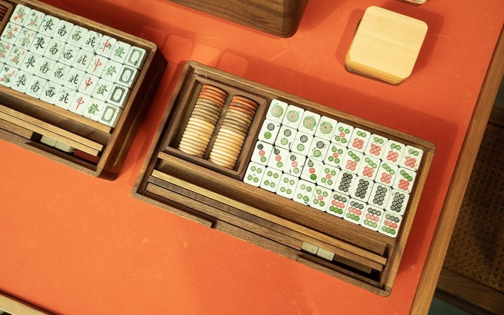 Joyce partnered with Hong Kong lifestyle brand Editecture to create a limited edition mahjong set with sustainability at its heart. Image: Joyce