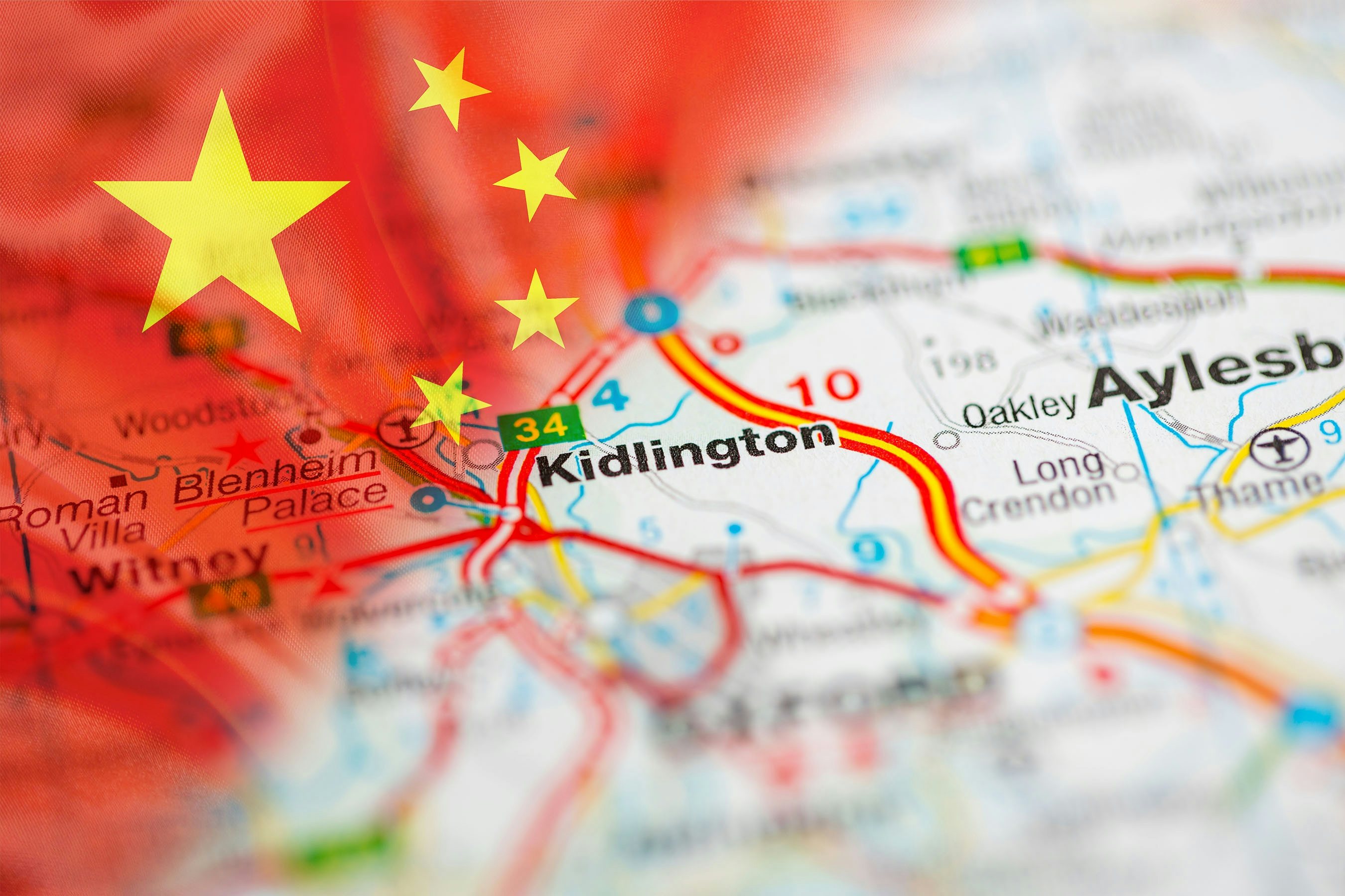 Kidlington is experiencing a completely unexpected Chinese tourism boom. (Daniel William / sevenMaps7 / Shutterstock.com)