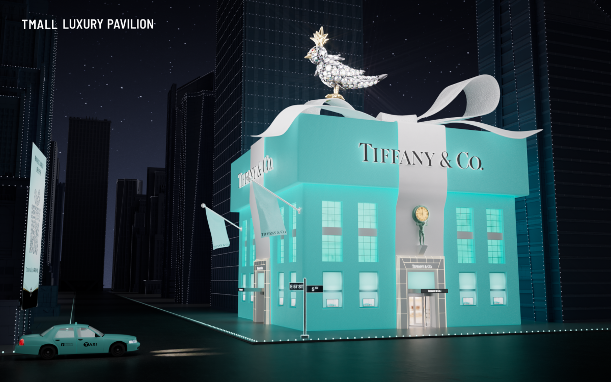 Tiffany & Co. unveiled a flagship store on Tmall Luxury Pavilion to engage with China’s digitally-native shoppers. Photo: Alibaba Group