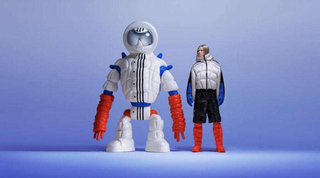 The new campaign features AI-generated mascots, alongside a limited-edition NFT collection. Photo: Adidas