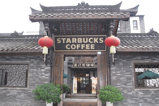 Recently Starbucks in China is being accused of taking advantage of their foreign status / CafeDuDesign