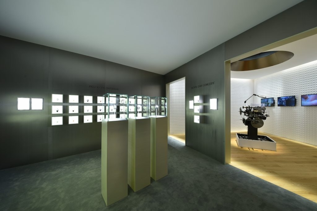 Inside Audemars Piguet's exhibition at the Yuz Museum in Shanghai that opened on October 28, 2016. (Courtesy Photo)