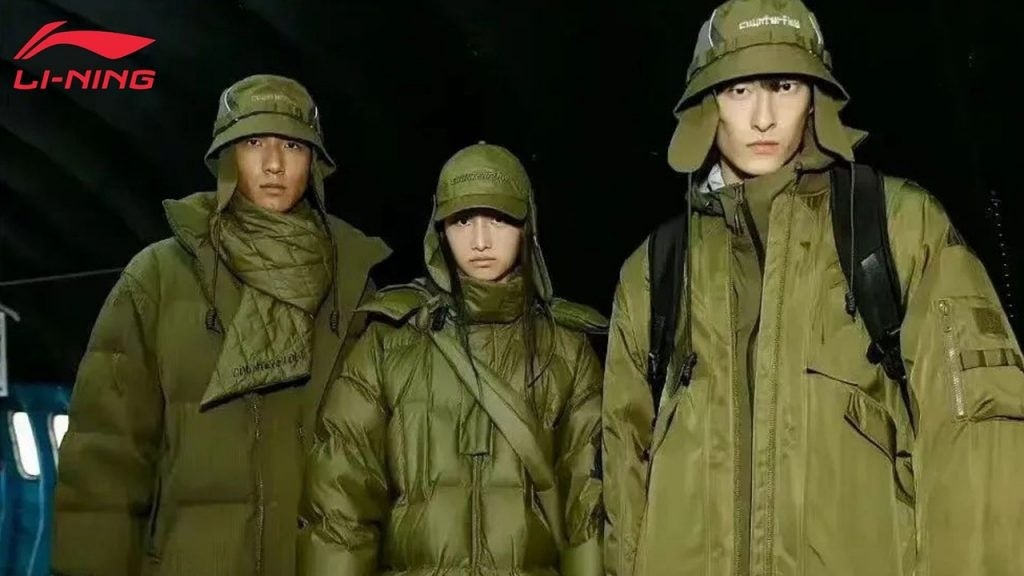 Li-Ning shares fell after netizens pointed out that looks from its Fall/Winter collection, first showcased on September 23, 2022, resembled the uniforms of Japanese WWII soldiers. Photo: Li-Ning