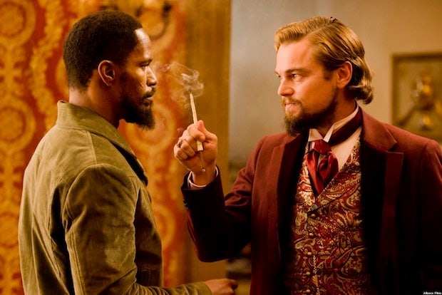 A scene from Django Unchained.