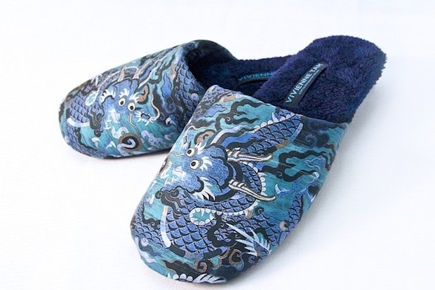 Vivienne Tam Limited Edition slippers for Hilton Huanying