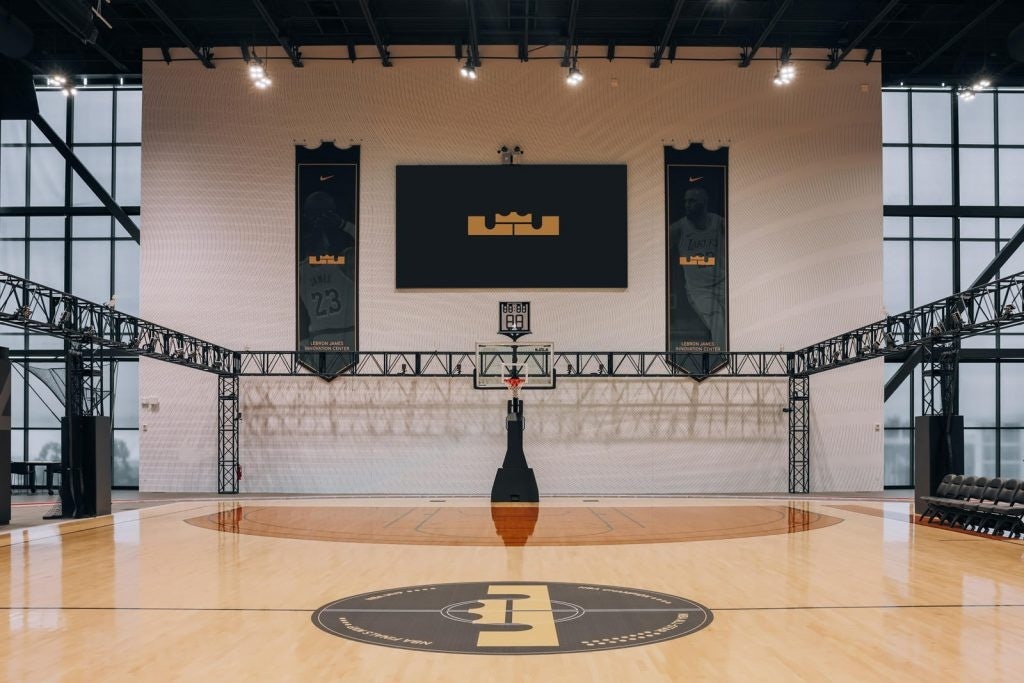 Nike's research lab now includes facilities like a full-size basketball court, a 200-meter endurance track, and an artificial-turf training pitch. Photo: Nike