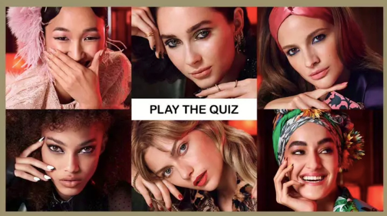 Furla makes a quiz for readers to test out what type of charming ladies they are. Photo courtesy: Furla