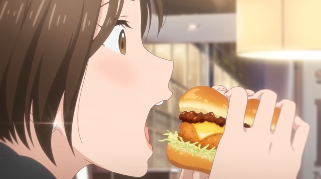 McDonald’s Japan created an animated Christmas ad featuring its winter-only Gurakoro Burger in 2019. Photo: Screenshot, YouTube