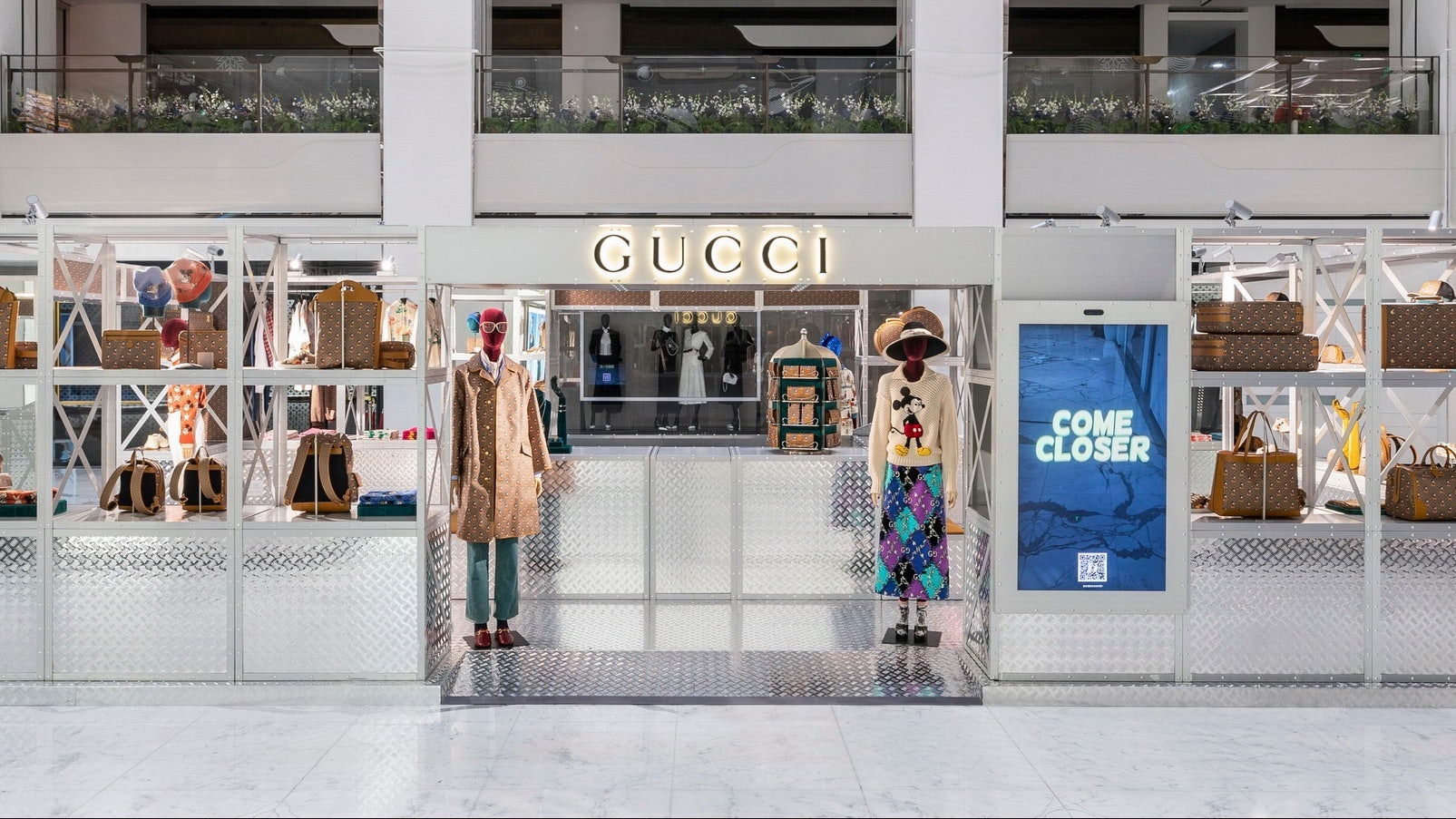 GUCCI PIN Beijing SKP Popup Store. Photo: courtesy of GUCCI