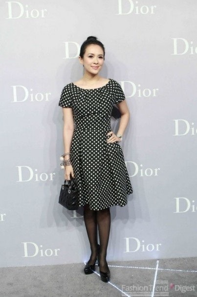 Actress Zhang Ziyi attends the grand opening (Photo: Fashion Trend Digest)