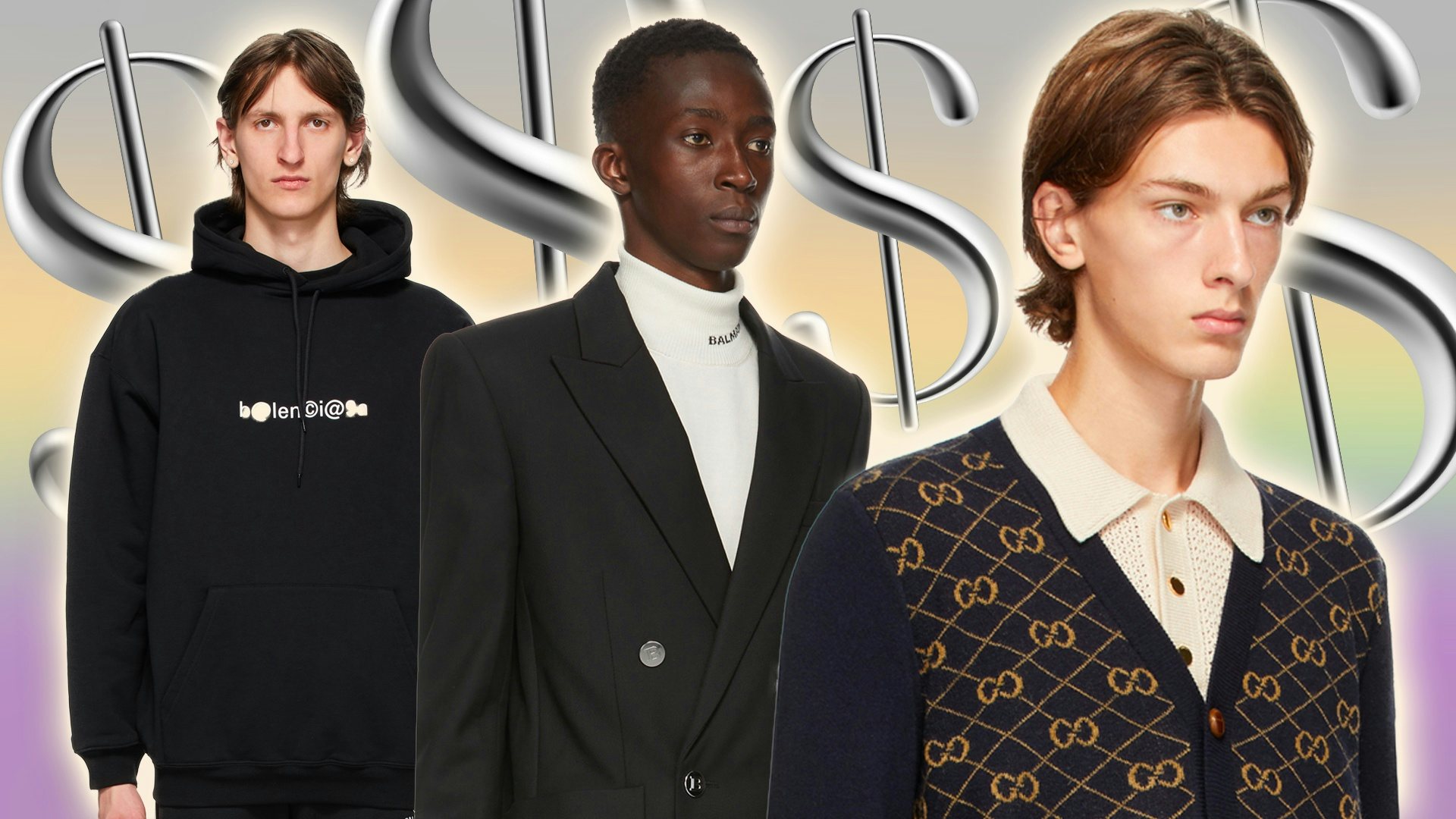 Pricing is incredibly important for luxury businesses because many of them destroy brand equity when they lower prices in search of fast, easy growth. Photo: Shutterstock, Ssense-Balenciaga,Balmain,Gucci