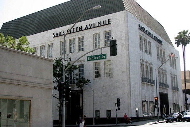 Saks Fifth Avenue in Beverly Hills. (rocor/Flickr)