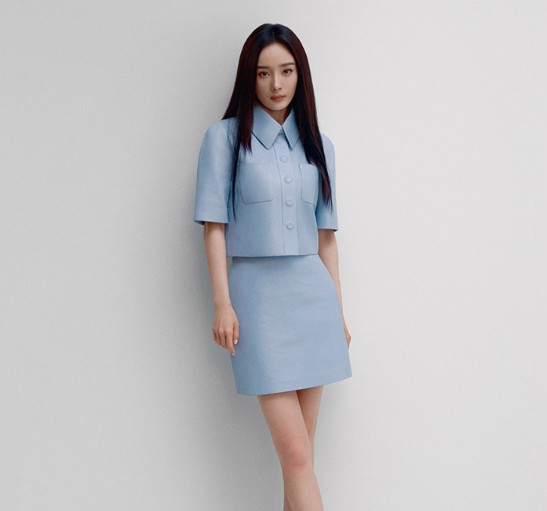 Loewe unveiled Chinese actress and singer Yang Mi as global brand ambassador on September 28. Photo: Loewe