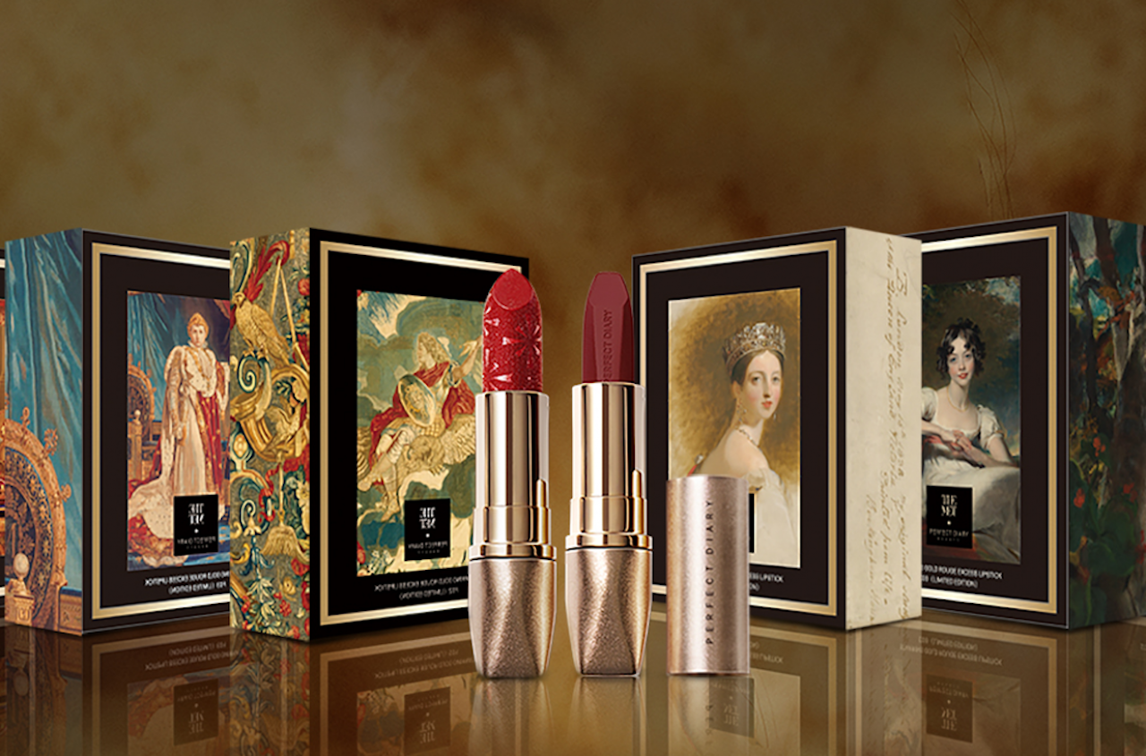 The Met's new series of limited edition lipsticks is the museum's latest attempt to engage with Chinese consumers. Photo: Perfect Diary/ Weibo
