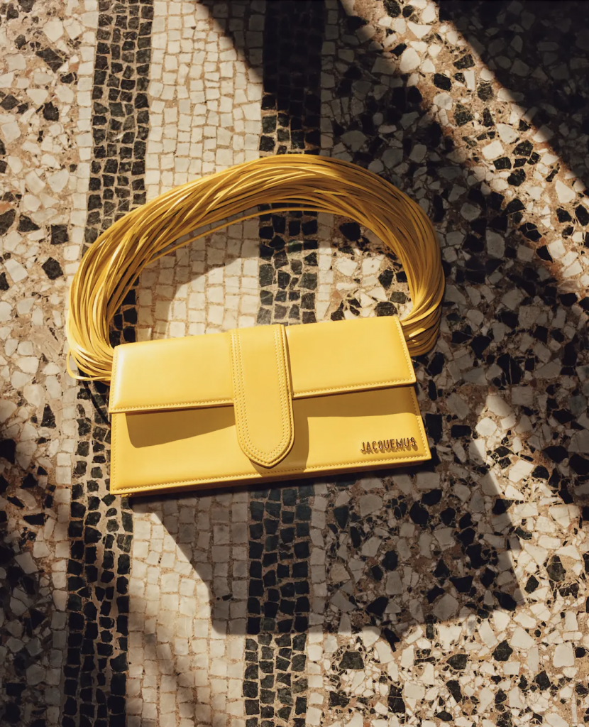 Jacquemus has teamed up with Saks on a canary yellow collection paying homage to the Riviera. Photo: Jacquemus