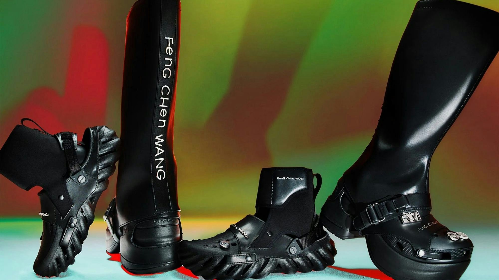 Global names are increasingly connecting to Chinese consumers via designers such as Feng Chen Wang. Photo: Feng Chen Wang x Crocs