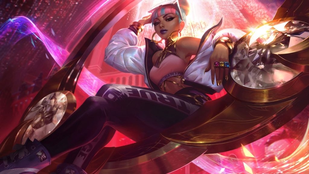 Major luxury fashion houses like Louis Vuitton are now designing skins for gaming franchises. Photo: League of Legends
