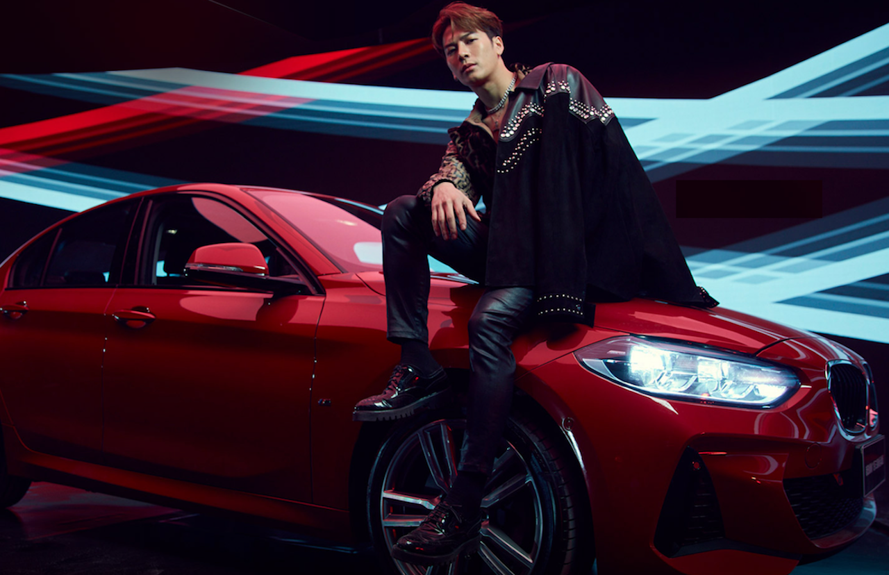 Posting an imitation celebrity profile that links to a company’s marketing campaign on WeChat Moments is another new form of making the ads more social. Singer Jackson Wang in an ad for BMW. Photo: BMW China. 