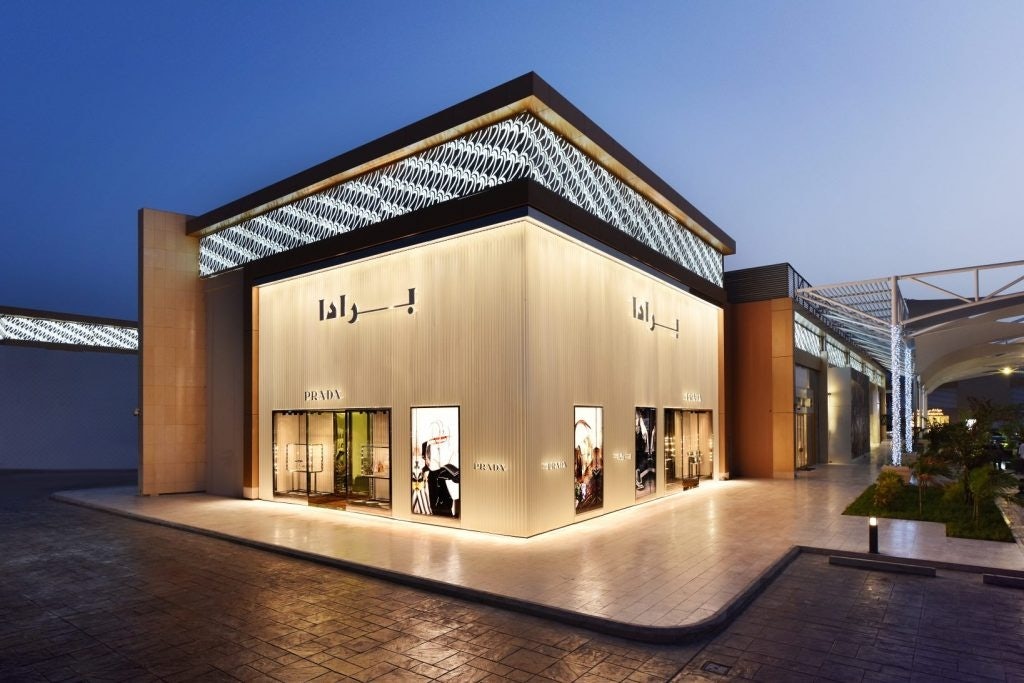 Prada opened its first store in Jeddah, Saudi Arabia in 2015. Photo: Prada