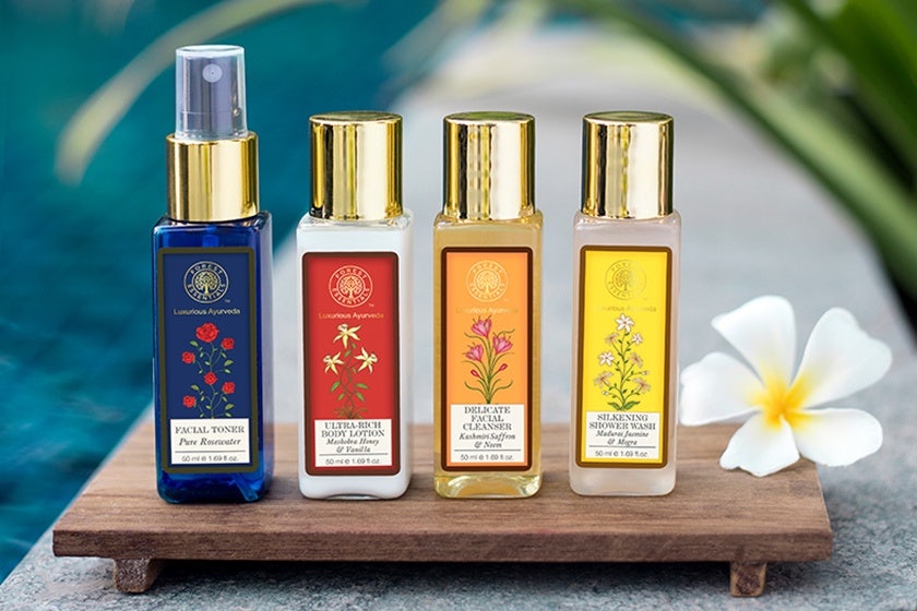 Forest Essentials combines the ancient science of Ayurveda with a stylish, modern aesthetic to win consumers. Photo: Forest Essentials