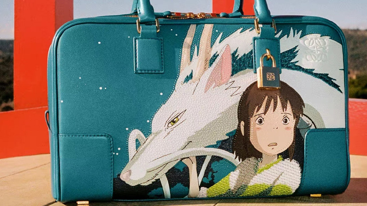 One stand-out trend in China is leveraging familiar IPs from cartoons or national food brands to stir a sense of nostalgia in millennials and Gen Zers. Photo: Loewe x Spirited Away