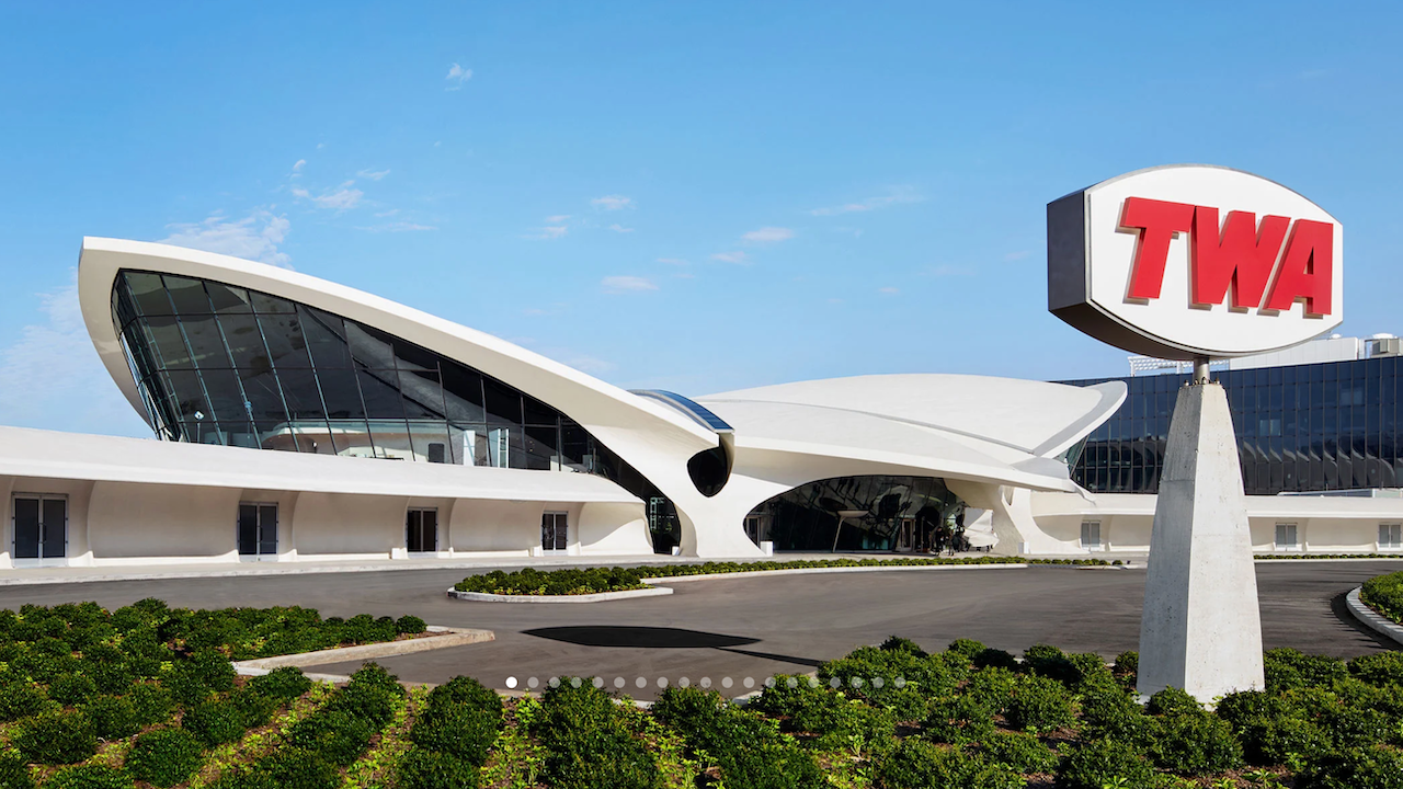 TWA’s iconic 1960s terminal found new life as a branded hotel. (Photo: Courtesy of TWA Hotel)