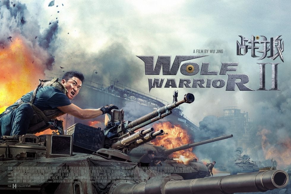 Wolf Warrior 2, a patriotic action film about a special forces operative, made over 800 million in the Chinese market alone. Photo: Beijing Century Media Culture